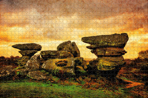 Balancing Rocks Harare Zimbabwe Jigsaw Puzzle Wooden 1000 Piece