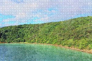 New Zealand Marlborough Sounds Picton Jigsaw Puzzle Wooden 1000 Piece