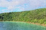 New Zealand Marlborough Sounds Picton Jigsaw Puzzle Wooden 1000 Piece