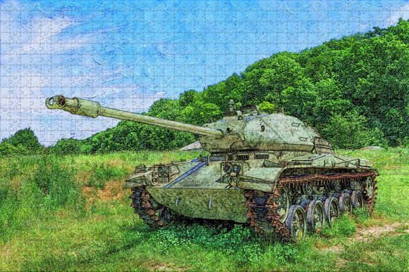 UK England Wareham The Tank Museum Jigsaw Puzzle Wooden 1000 Piece