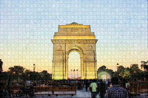 India Gate New Delhi Jigsaw Puzzle Wooden 1000 Piece