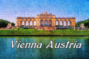 Austria Schonbrunner Gardens Vienna Jigsaw Puzzle Wooden 1000 Piece