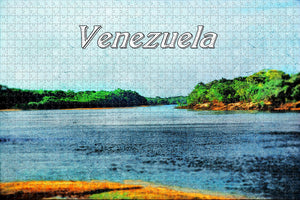 Venezuela Cinaruco Rush Jigsaw Puzzle Wooden 1000 Piece