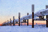 Alaska Pipeline USA Jigsaw Puzzle Wooden 1000 Piece