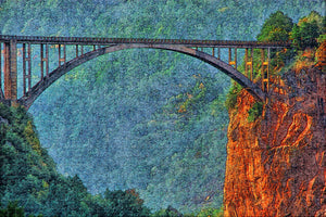 Montenegro Bridge Jigsaw Puzzle Wooden 1000 Piece