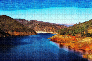 New Melones Lake California USA Jigsaw Puzzle Wooden 1000 Piece