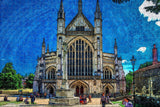 UK England Winchester Cathedral Jigsaw Puzzle Wooden 1000 Piece