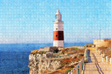 Gibraltar Lighthouse Jigsaw Puzzle Wooden 1000 Piece