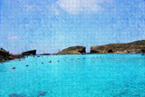 Malta Blue Lagoon Comino Jigsaw Puzzle Wooden 1000 Piece