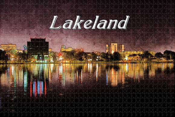 USA America Lakeland Florida Jigsaw Puzzle Wooden 1000 Piece