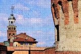 Italy Saluzzo Jigsaw Puzzle Wooden 1000 Piece