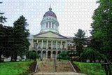 Augusta State Capitol Maine USA Jigsaw Puzzle Wooden 1000 Piece