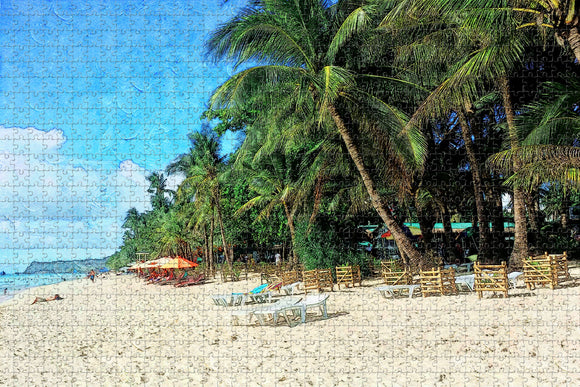 Philippines Boracay Jigsaw Puzzle Wooden 1000 Piece