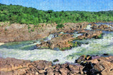 Great Falls  Potomac USA Jigsaw Puzzle Wooden 1000 Piece