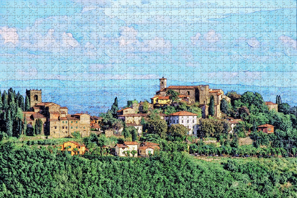 Montecatini Italy Jigsaw Puzzle Wooden 1000 Piece