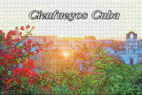 Cienfuegos Cuba Jigsaw Puzzle Wooden 1000 Piece