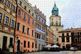 Poland Lublin Old Town Jigsaw Puzzle Wooden 1000 Piece