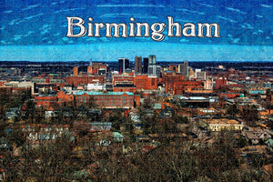 Birmingham USA Jigsaw Puzzle Wooden 1000 Piece