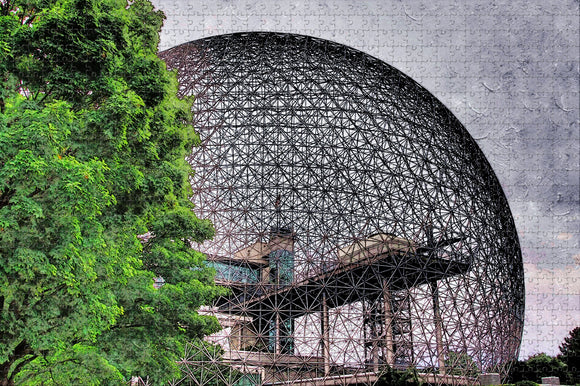 Canada Biosphere Montreal Jigsaw Puzzle Wooden 1000 Piece