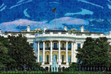 White House Washington USA Jigsaw Puzzle Wooden 1000 Piece