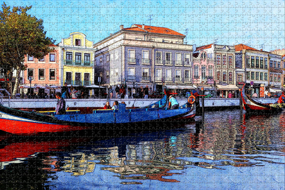 Portugal Aveiro Jigsaw Puzzle Wooden 1000 Piece