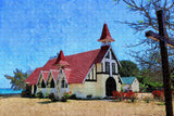 Church at Cap Malheureux Mauritius Jigsaw Puzzle Wooden 1000 Piece