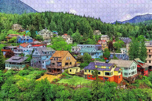 USA America Ketchikan Alaska Jigsaw Puzzle Wooden 1000 Piece