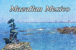 Mexico Mazatlan Jigsaw Puzzle Wooden 1000 Piece