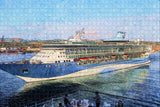 Italy Civitavecchia Cruise Ship Jigsaw Puzzle Wooden 1000 Piece