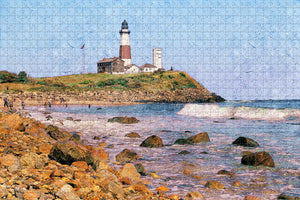 America USA Lighthouse New England Jigsaw Puzzle Wooden 1000 Piece