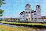 Serbia Valjevo Jigsaw Puzzle Wooden 1000 Piece