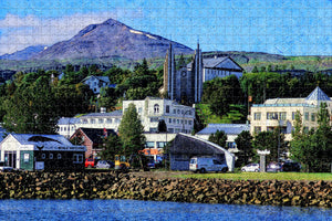 Iceland Akureyri church Jigsaw Puzzle Wooden 1000 Piece