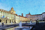 Italy San Carlo Square Turin Jigsaw Puzzle Wooden 1000 Piece