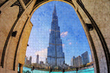 Burj Khalifa Dubai Jigsaw Puzzle Wooden 1000 Piece