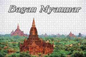 Bagan Temples Myanmar Jigsaw Puzzle Wooden 1000 Piece