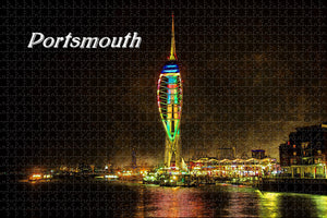 UK England Portsmouth Spinnaker Tower Jigsaw Puzzle Wooden 1000 Piece