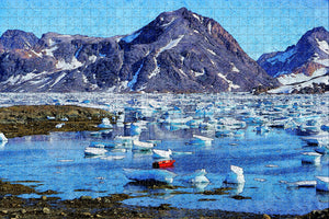 Greenland Glacier Denmark Jigsaw Puzzle Wooden 1000 Piece