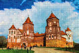 Mir Castle Complex Grodno Belarus Jigsaw Puzzle Wooden 1000 Piece