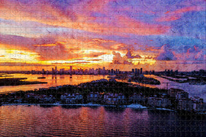 Fisher Island Florida Miami USA Jigsaw Puzzle Wooden 1000 Piece