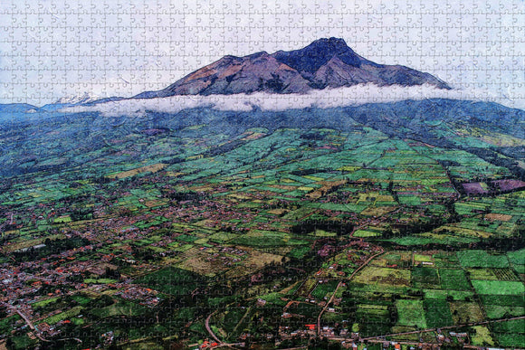 Ecuador Tayta Imbabura Jigsaw Puzzle Wooden 1000 Piece