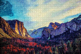 Yosemite National Park Glacier Point California USA Jigsaw Puzzle Wooden 1000 Piece