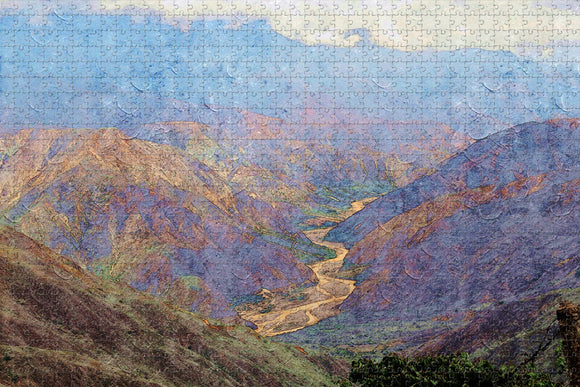 Colombia Cannon Chicamocha Santander Jigsaw Puzzle Wooden 1000 Piece