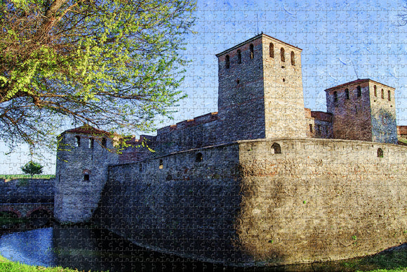 Bulgaria Fortress Baba Vida Vidin Jigsaw Puzzle Wooden 1000 Piece