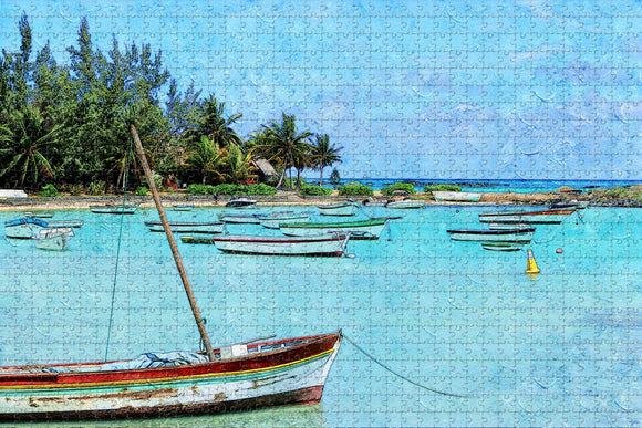 Mauritius Cap Malheureux Jigsaw Puzzle Wooden 1000 Piece