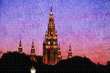 Austria Rathaus Vienna Jigsaw Puzzle Wooden 1000 Piece