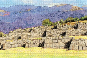 Peru Sacsayhuaman Cusco Jigsaw Puzzle Wooden 1000 Piece