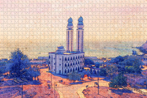 Dakar Senegal Jigsaw Puzzle Wooden 1000 Piece