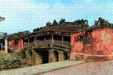 Vietnam Japanese Covered Bridge Hoi An Jigsaw Puzzle Wooden 1000 Piece