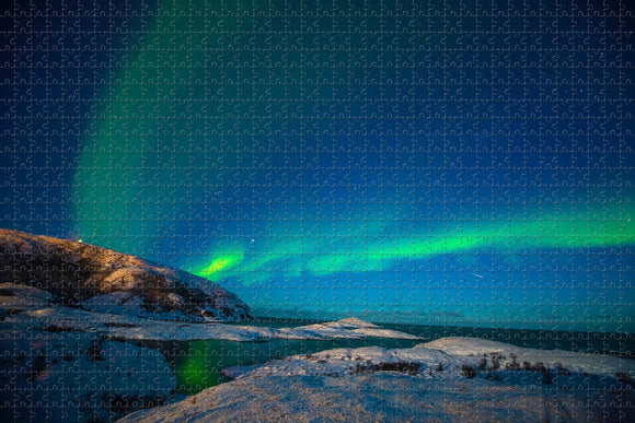 Norway Aurora Tromso Jigsaw Puzzle Wooden 1000 Piece