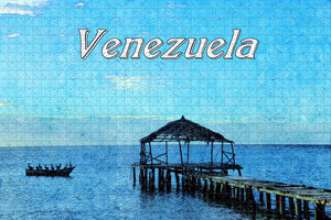 Venezuela Costa Holiday Landscape Jigsaw Puzzle Wooden 1000 Piece